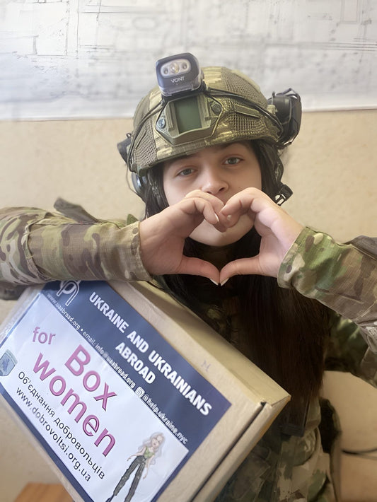Customized boxes for women defenders.
